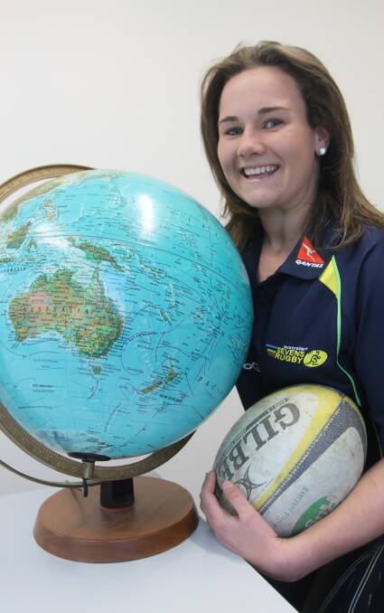 AUSSIE REP: Samantha Maxwell is one of the contenders for the Frank Smith Memorial Trophy following great success in rugby union. 