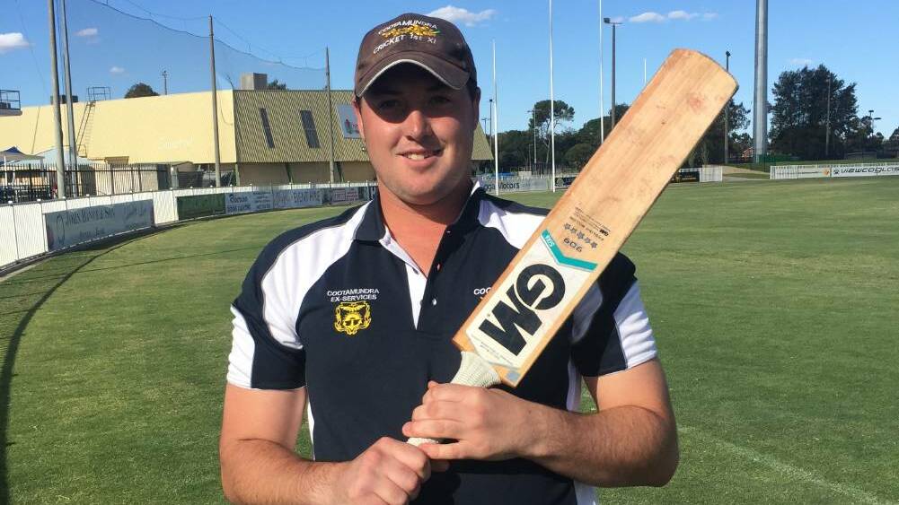 BIG CALL UP: Come Alive Fitness Crusaders batsman Matt Berkrey has been named in the Wagga Sloggers squad. He now has the chance to play on the Sydney Cricket Ground.