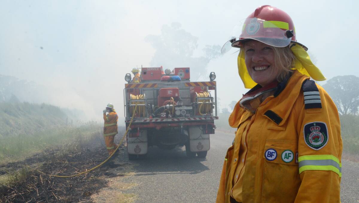 Young’s Louise Livermore was appointed the RFS South West Slopes Zone’s only current captain of the newly formed District Support Brigade in September, and week’s later she was already on the fireground helping with a female-only hazard reduction burn at Milvale.  