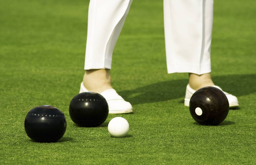 BACK ON TRACK: After recent washouts Cootamundra Ex-Services WBC were pleased to return to bowling.