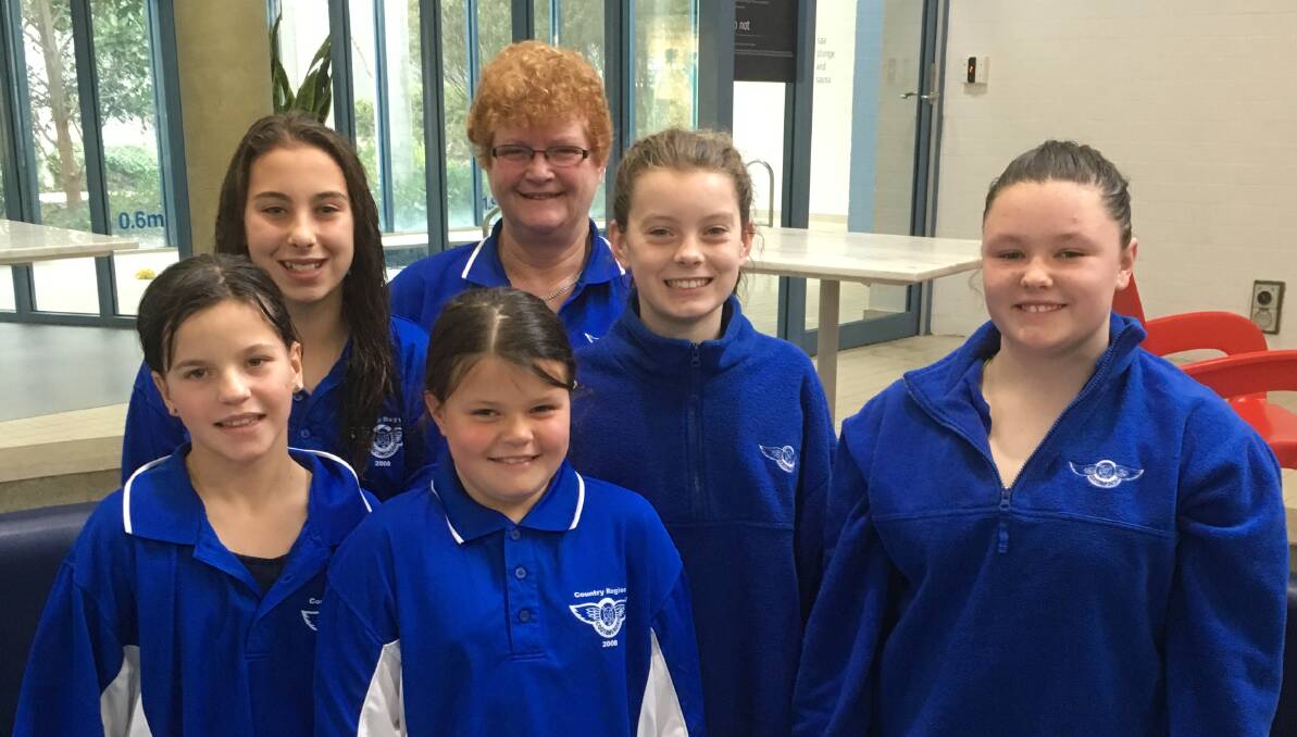 SUCCESS: The Cootamundra Swimming & Lifesaving Club swim team had some great results at the ACT Winter Development Meet recently. 