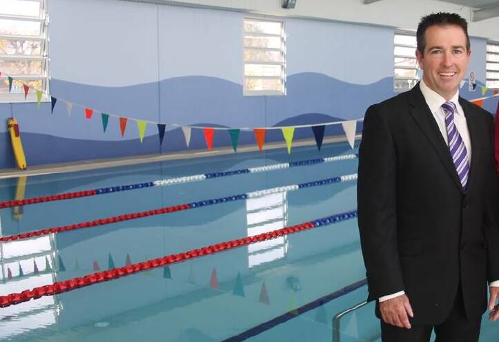 Minister for Local Government Paul Toole in Cootamundra to officially open the heated pool has today announced Cootamundra Shire Council will no longer exist. 