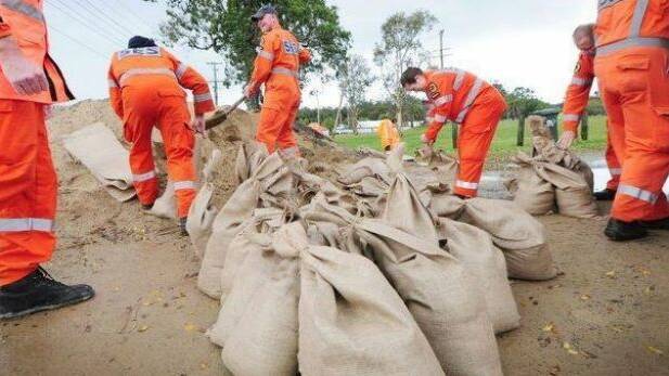 PREPARED: Extra filled sandbags are expected to arrive in Cootamundra ahead of predicted rain on Wednesday and Thursday should Muttama Creek rise as rapidly as it did last week and pose a threat to properties. Picture: File image 
