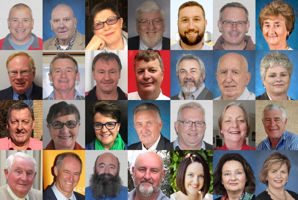 Pictures: Contributed. Cover image shows council candidates in alphabetical order of surname, while following individual photos are in ballot order. 