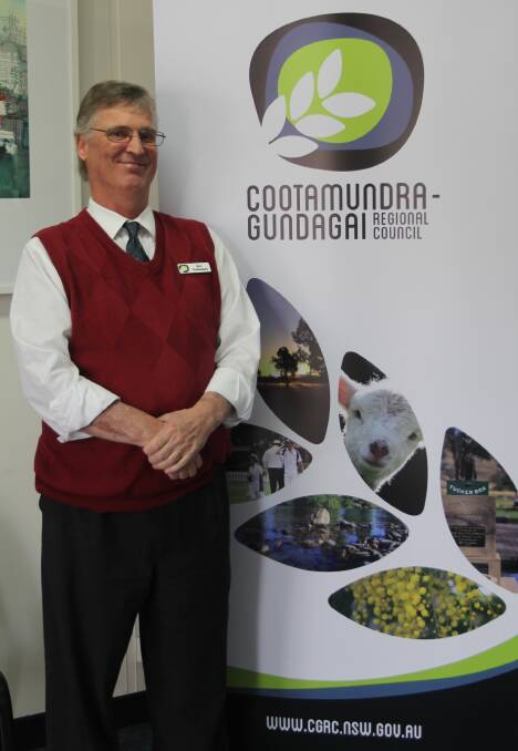 Ken Trethewey joined council on January 17, 1996 and will leave on Friday. He started as Director of Environment and Community Services after coming to Cootamundra from Meningie Council in South Australia. Picture: Jennette Lees 
