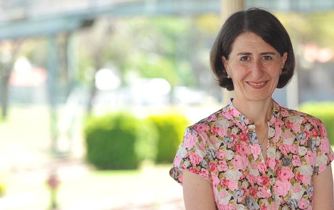 UNDER FIRE: Cootamundra residents Ian and Elizabeth Brown say the NSW government, now run by Premier Gladys Berejiklian (pictured) has a lot to answer for. 