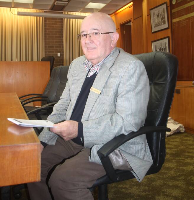 EXPLANATION: Gundagai resident Colin Field has called on general manager Allan Dwyer (pictured) to explain why the pensioner rebate remains so low.
