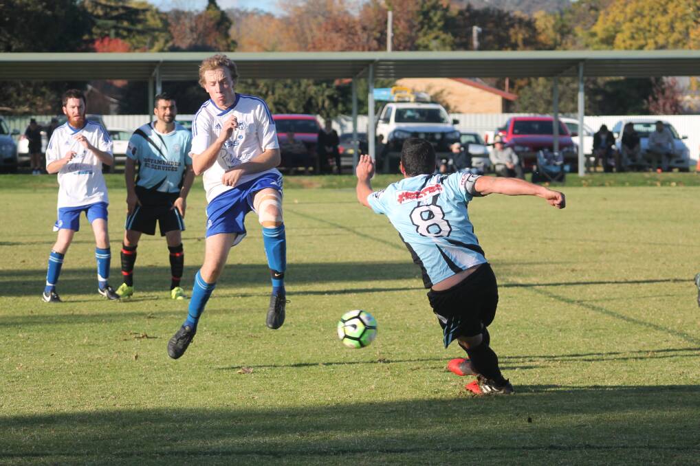 TOUGH LOSS: The Strikers slipped to a 1-0 loss at home against the Tolland Wolves. The Strikers are now fifth on the Pascoe Cup ladder. Picture: Lachlan Grey. 