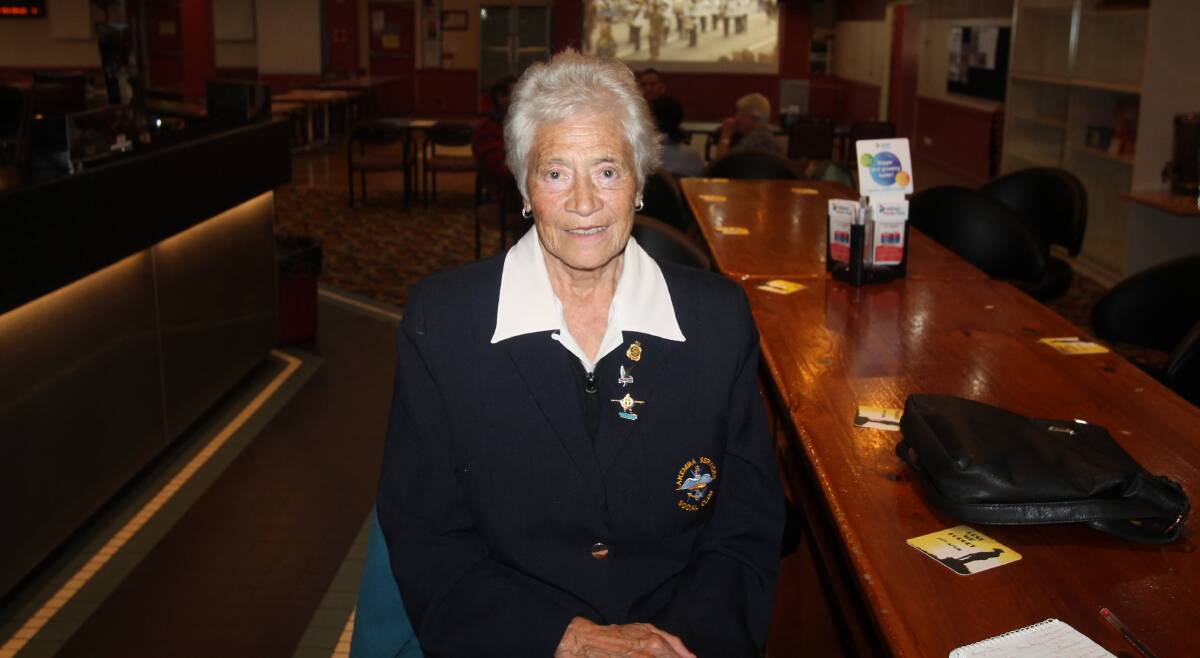 LENDING A HAND: Cootamundra's very own Ivy Smith has been providing aid to veterans and armed services for more than 40 years. Picture: Lachlan Grey