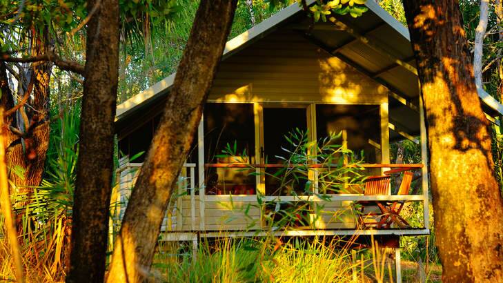 Guest cottage at Davidson's Safari Camp. Photo: Michael Gebicki