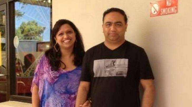 Anamika and Rupen Datta were on a six-week trip to India with their children. Photo: Facebook
