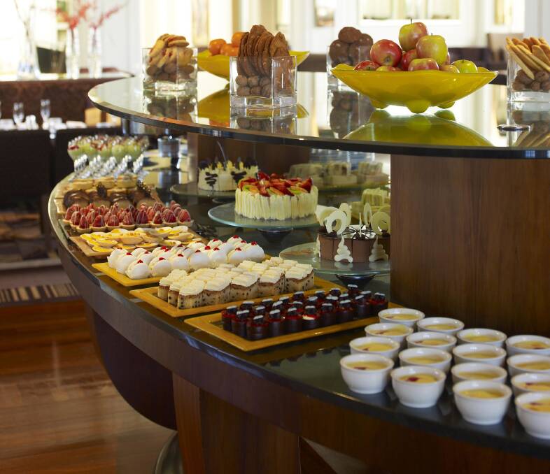 High tea at the Hyatt Hotel Canberra. Image supplied.