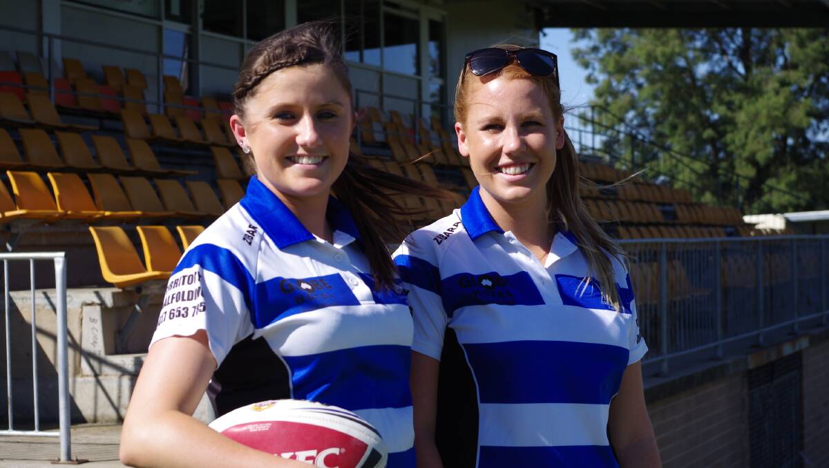 YOUNG GUN COACHES: Cootamundra Bullettes coach Kristen Glanville and co-coach and manager Danni Visser envisage a great year ahead for the league tag team.