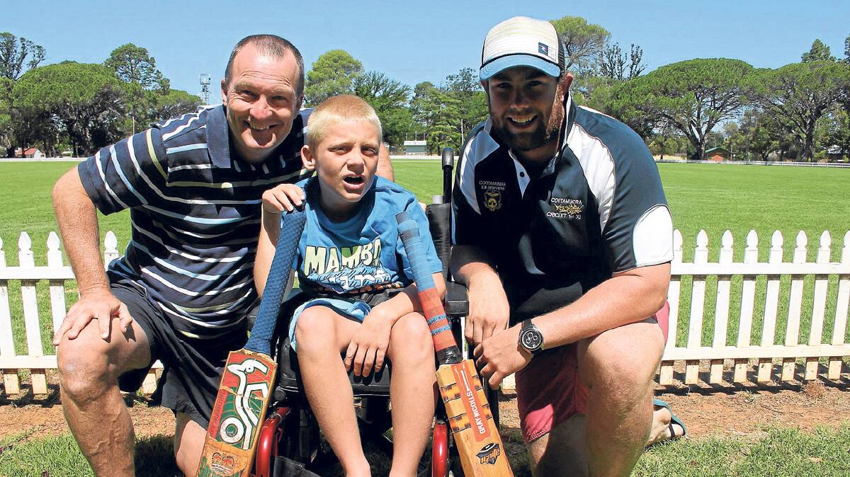  CAPTAINS READY: Tonight’s Bat for Joe Twenty/20 will cap off a great day of cricket action in town. Scott Roberts and Mick Cronin will captain the two T/20 sides with the match to help raise funds for a modified wheelchair-accessible car for local boy Joe Roberts.