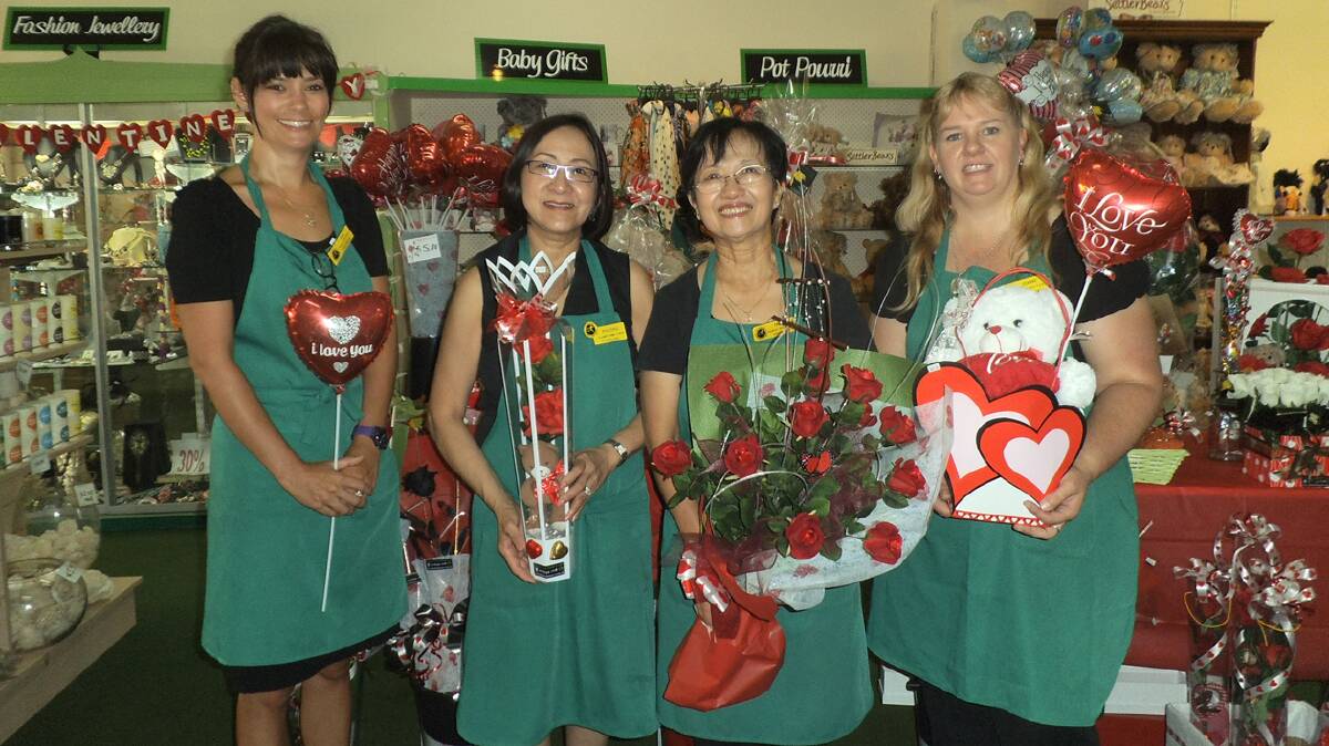  Josie Imrie, Phuong Jenkins, Trong Jenkins and Joanne Blackney of Elizabeth Anne Florist and gifts.