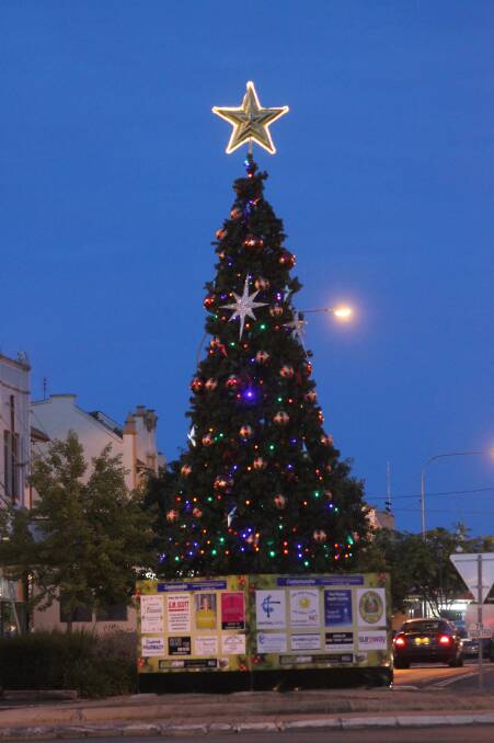 FESTIVE CHEER: Christmas is coming fast with less than a month until Santa arrives. The town Christmas tree, purchased brand new last year, is expected to go up this Sunday morning and will be in place all of December. 
