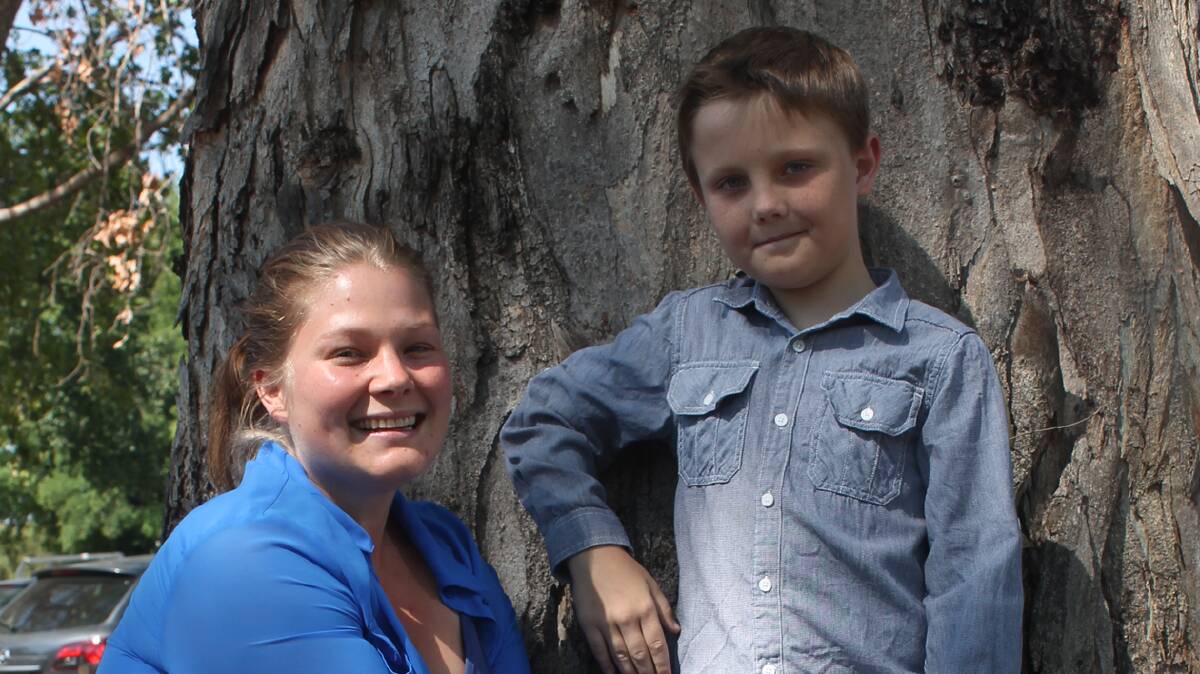  SPREADING THE WORD: Cootamundra’s Naomi Ismay, pictured with son Thomas, has recently established the Epilepsy Support Group Cootamundra and Riverina NSW and invites anyone affected by epilepsy to join in an effort to provide support to those families affected and spread the word on the condition. 