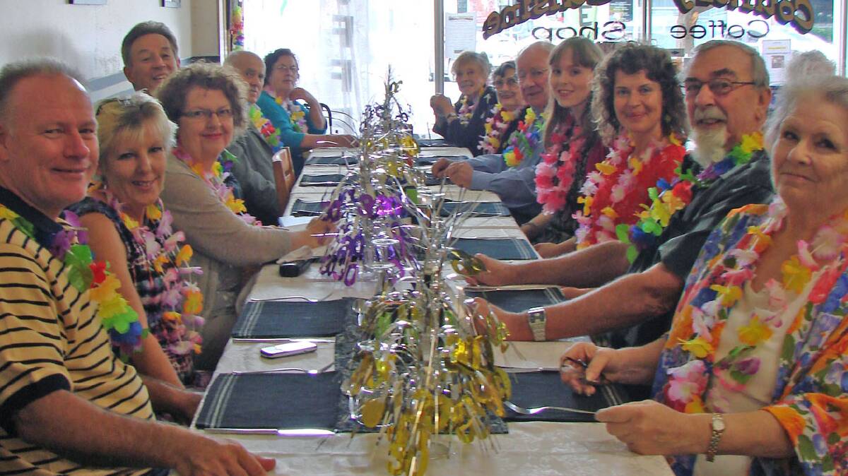 Birthday celebrations: COOTAMUNDRA’S Wellett Potter recently celebrated a milestone birthday at a luncheon hosted by her mother Narelle Potter at Country Cuisine. 
Her birthday fell on Sunday, March 16 and the celebration was held on this same day.
A delicious dinner and an enjoyable time were experienced by all.
Pictured (left side of the table, from front) are Shayne Wilson, Denise Loiterton, Faye Dorczak, John Dorczak, Wal Fuller and Gloria Patterson (right, from front) Narelle Potter, John Kelleher, Kahrina Dorczak, Wellett Potter, David Hain, Julie Hain, JoDe Parrish. Absent from photo were Teresa Schofield, June Ward, Jenny McClintock, Janet Elliott.
Happy birthday Wellett. 
xxx
While I’m extending birthday wishes, may I say happy birthday for yesterday to Luke Johnson. Paul Miller will celebrate a birthday on Wednesday and Tommy Armstrong will mark his birthday on Thursday. Happy birthday to all. 
