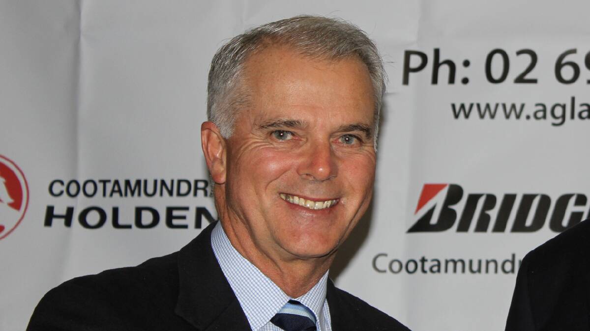  GUEST SPEAKER: Sports broadcaster Gordon Bray is sure to be a popular speaker at this year’s Cootamundra Sports Foundation dinner next month.