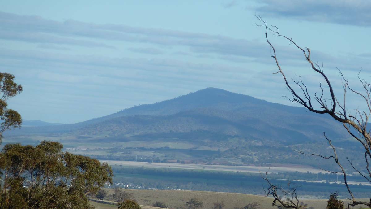 Mid North: The peak of Mount Remarkable, overlooking Melrose.