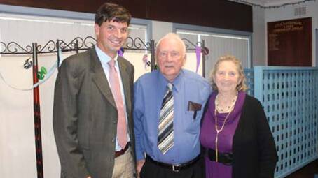  Angus Taylor, Peter and Peggy Nielsen.
