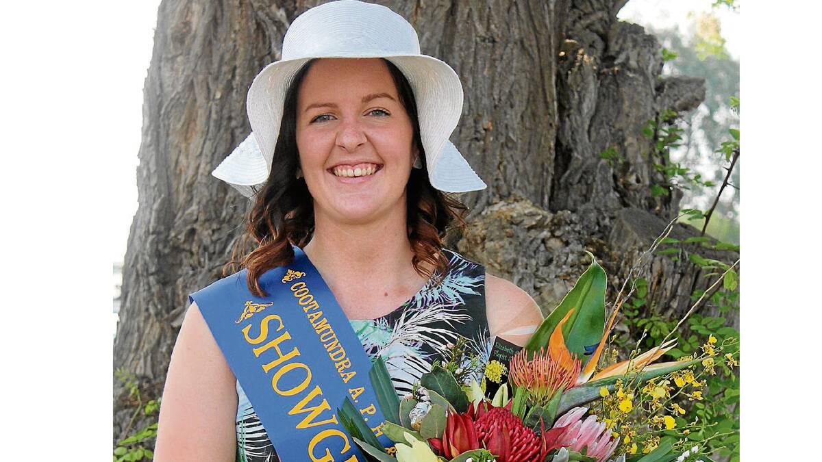  AN HONOUR: Ellie Morton was named the 2013 Showgirl during Saturday’s official opening of the Cootamundra Show with Tegan Everett named runner up. Ellie will now progress to zone judging. 