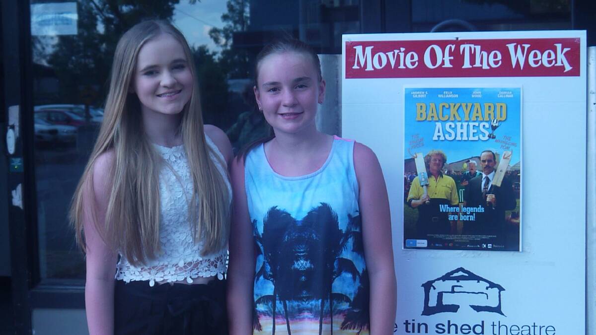 The local connection with Jack Walsh working behind the scenes, former Coota man Adam Drummond playing the part of a pompous Englishman and 15 year old Maddison Smith-Catlin (the granddaughter of local man Jim Smith) was outstanding as the young girl in the movie. Maddison is pictured here with her young sister Caleigh Catlin who also appeared in the movie.