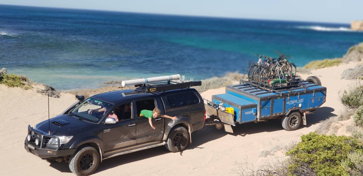 The family wheels. Picture: Kate Cox The family wheels. Picture: Kate Cox