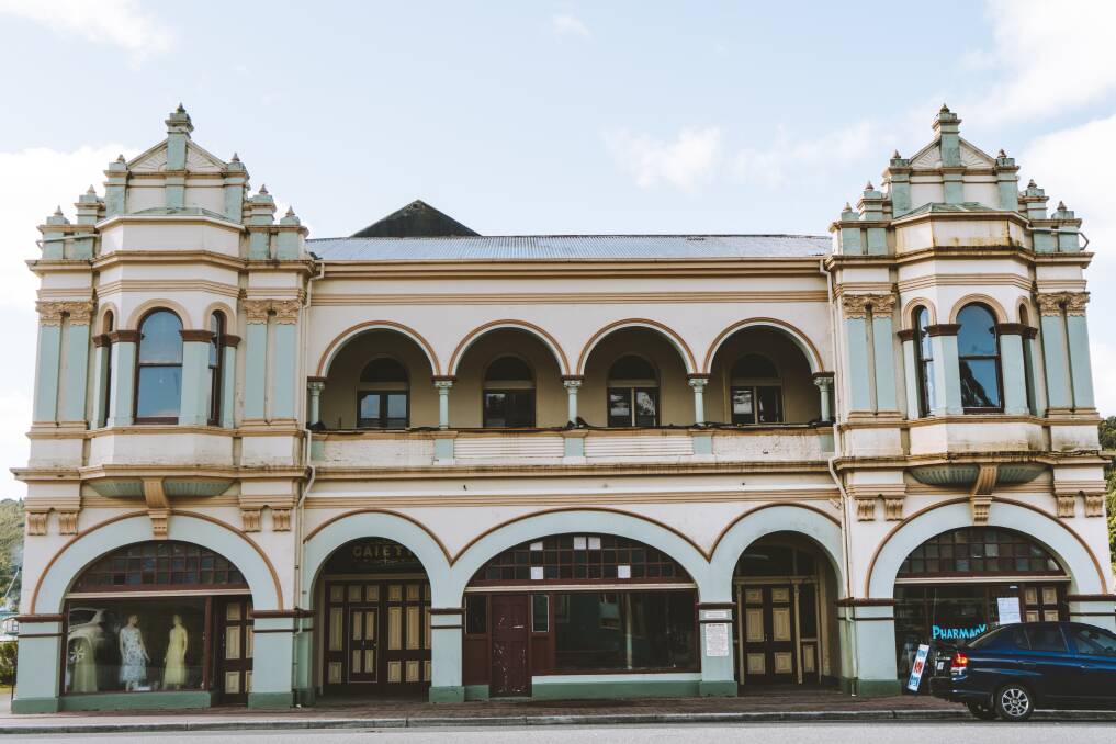The Gaiety Theatre in Zeehan. Picture: Ollie Khedun and West Coast Council The Gaiety Theatre in Zeehan. Picture: Ollie Khedun and West Coast Council