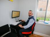 ERGONOMICS: Physio Freedom director and physiotherapist Clifton Watt gives ergonomic working from home tips. Picture: Anthony Brady