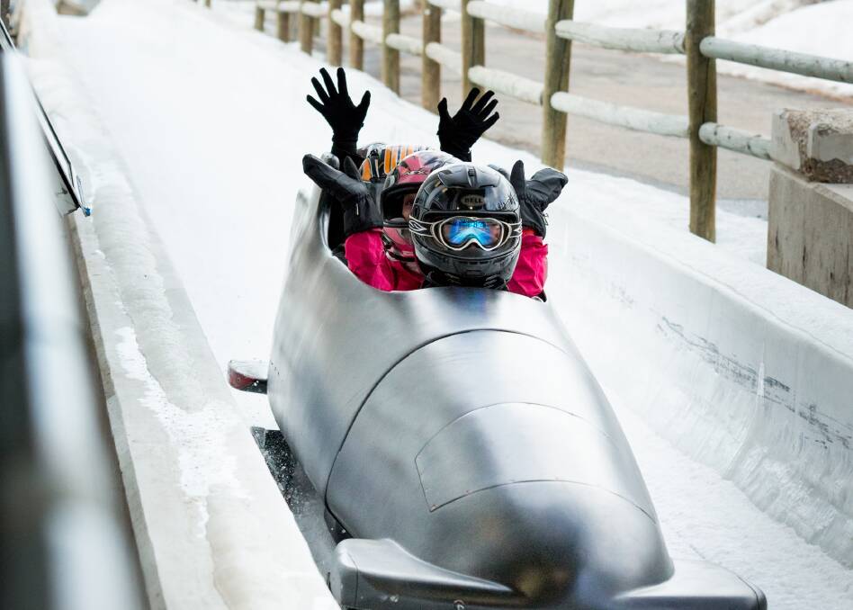 Comet Boblsed at Utah Olympic Park. Comet Boblsed at Utah Olympic Park.