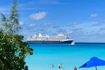 Meet the woman who spends five months of every year on a cruise ship
