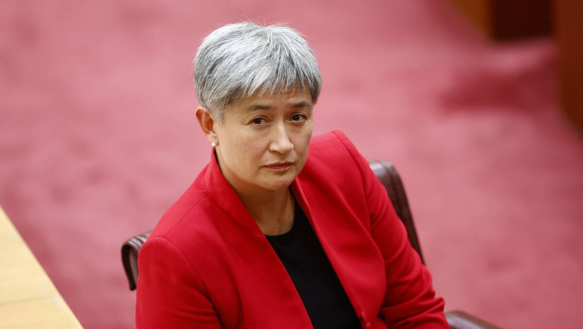 Minister for Foreign Affairs Penny Wong. Picture by Keegan Carroll
