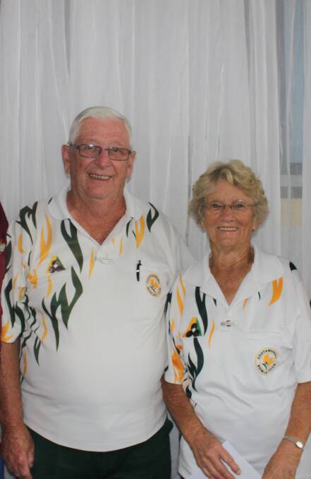 UNLUCKY: Former champion pair Neta and Don Manwaring were pipped at the post in the club mixed pairs by Jan Roberts and Ron Rosengreen.