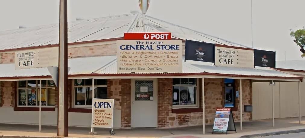 This iconic Flinders Ranges store and Hawker post office is thought to be well priced at $320,000 and the existing staff want to stay on.