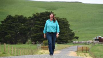 BIOSECURITY PLAN: Bec Casey, and husband Glenn, run a 57-hectare dairy farm at Buffalo, milking around 330 cows.