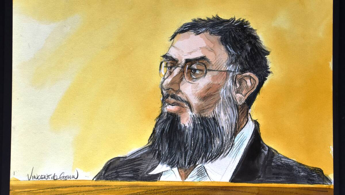 GUILTY: Haisem Zahab, 44, of Young, has been sentenced to almost seven years in jail for researching and designing long-range guided missiles and laser warning devices for Islamic State. Picture: Vincent De Gouw 