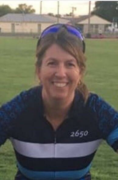 Cycle Challenge: Rhonda Douglas, member of the 'Stockinbingal Team' hopes to meet her challenge of riding 800km in October for kids cancer.