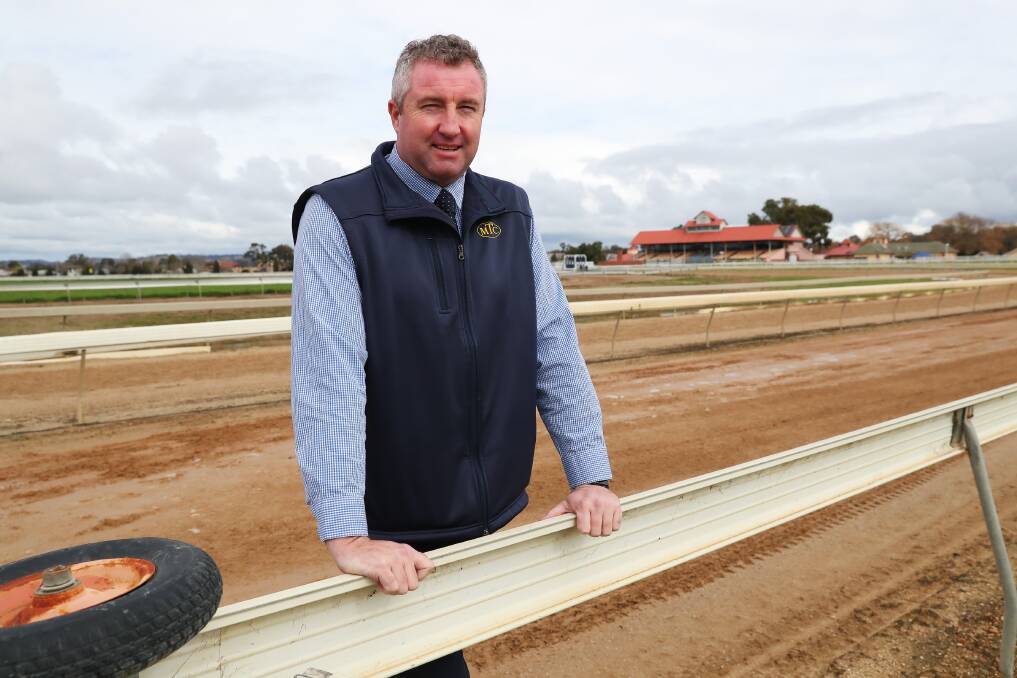ON THE MOVE: Murrumbidgee Turf Club chief executive Steve Keene
has accepted a new role at Scone Race Club. Picture: Emma Hillier