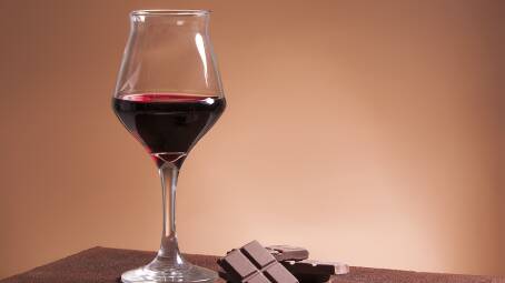 Silky, velvety, and soft wines such as merlot or grenache are chocolate's best friend. Picture: Shutterstock