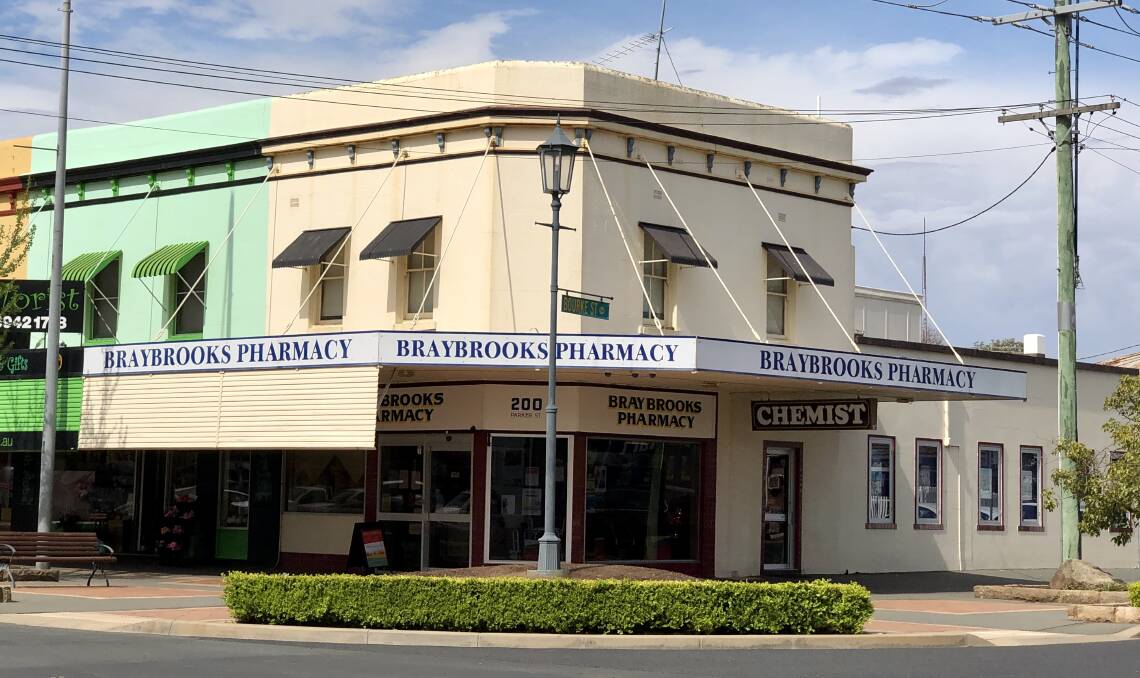 LONGEVITY: There has been a pharmacy on the corner of Parker Street and Bourke Street in Cootamundra for over 90 years.