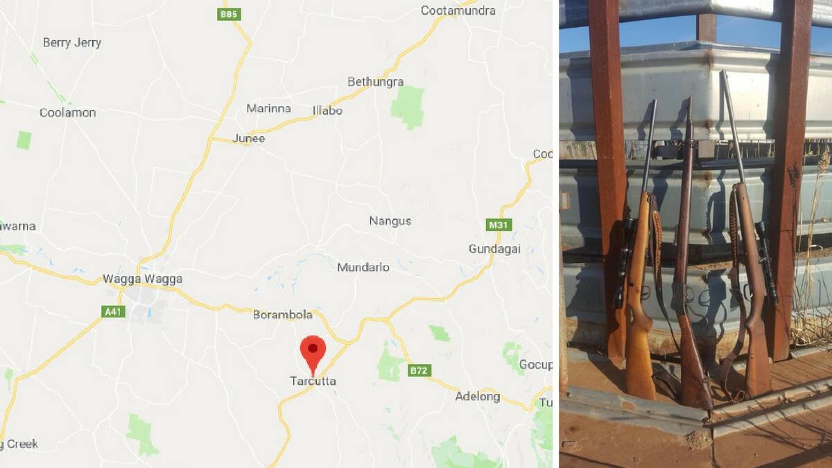 Wagga man charged after guns allegedly stolen from farm shed