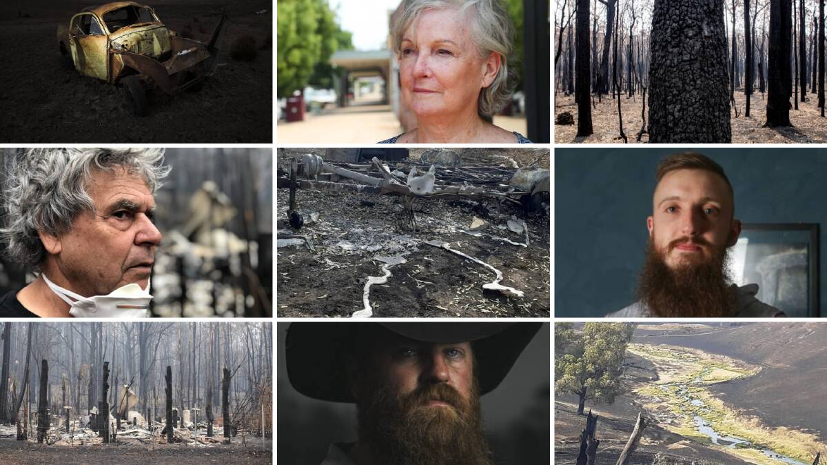 The faces and the scenes of Australia's fire crisis. Photos: ACM staff, supplied.