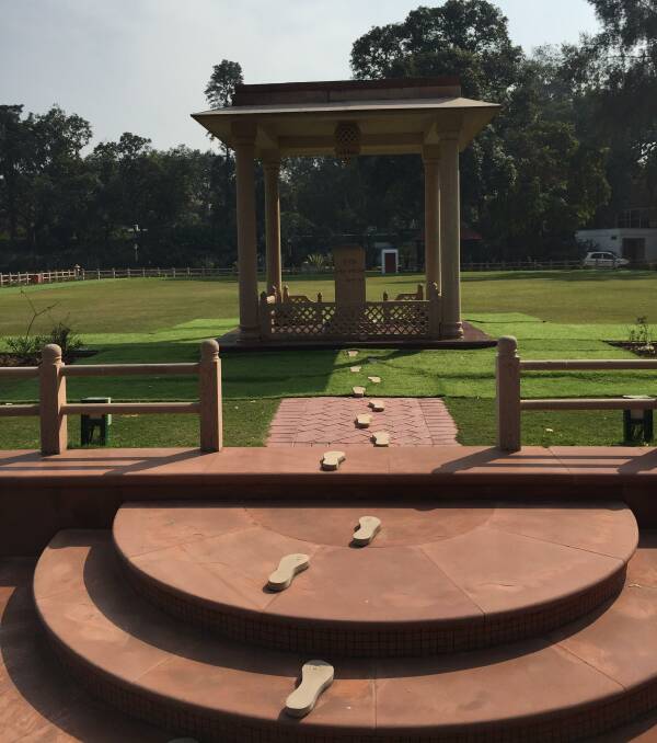 Gandhi Smriti, where Mahatma Gandhi's last footsteps are immortalised.