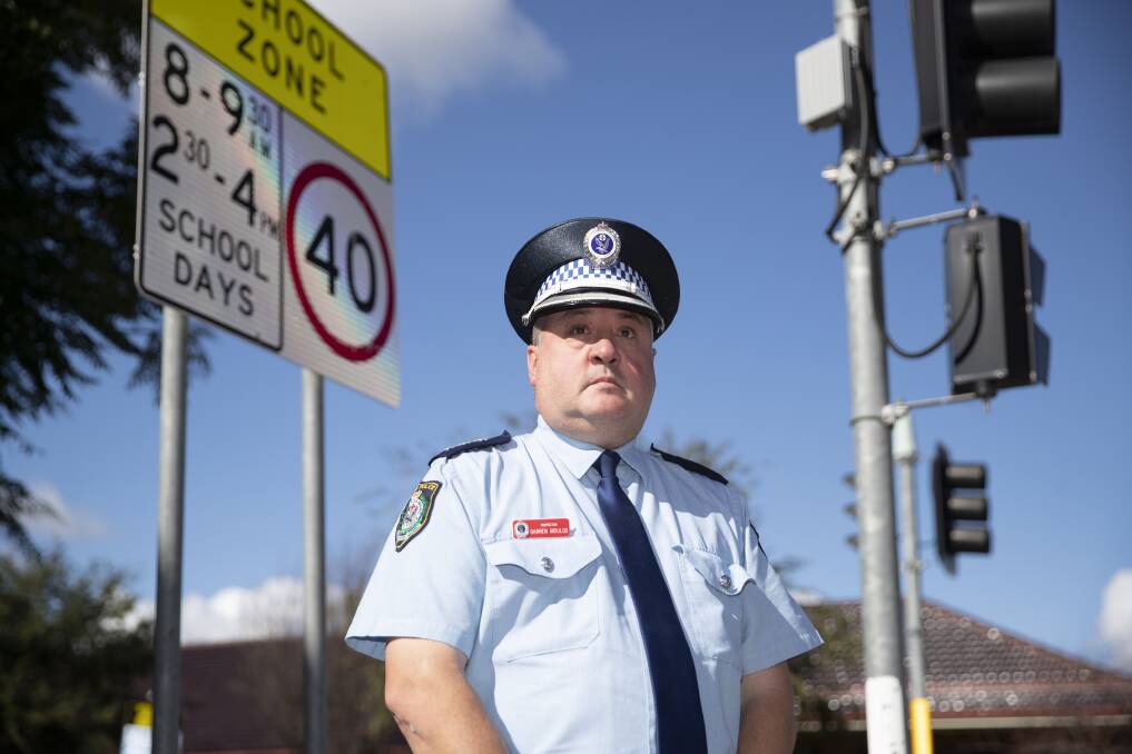 DRIVE SMART: Riverina Highway Patrol Inspector Darren Moulds says safety should be at the forefront of motorists' minds. Picture: Madeline Begley 