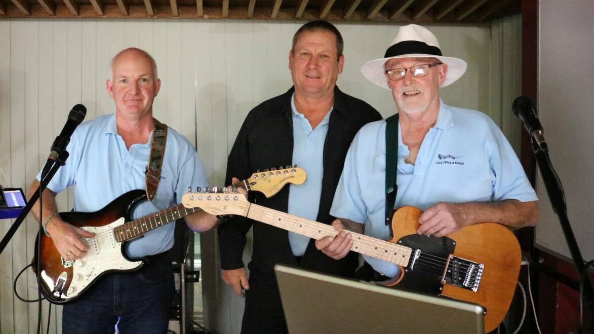 'Lock Stock and Bingle' band members Keith, Wilf and Tony.