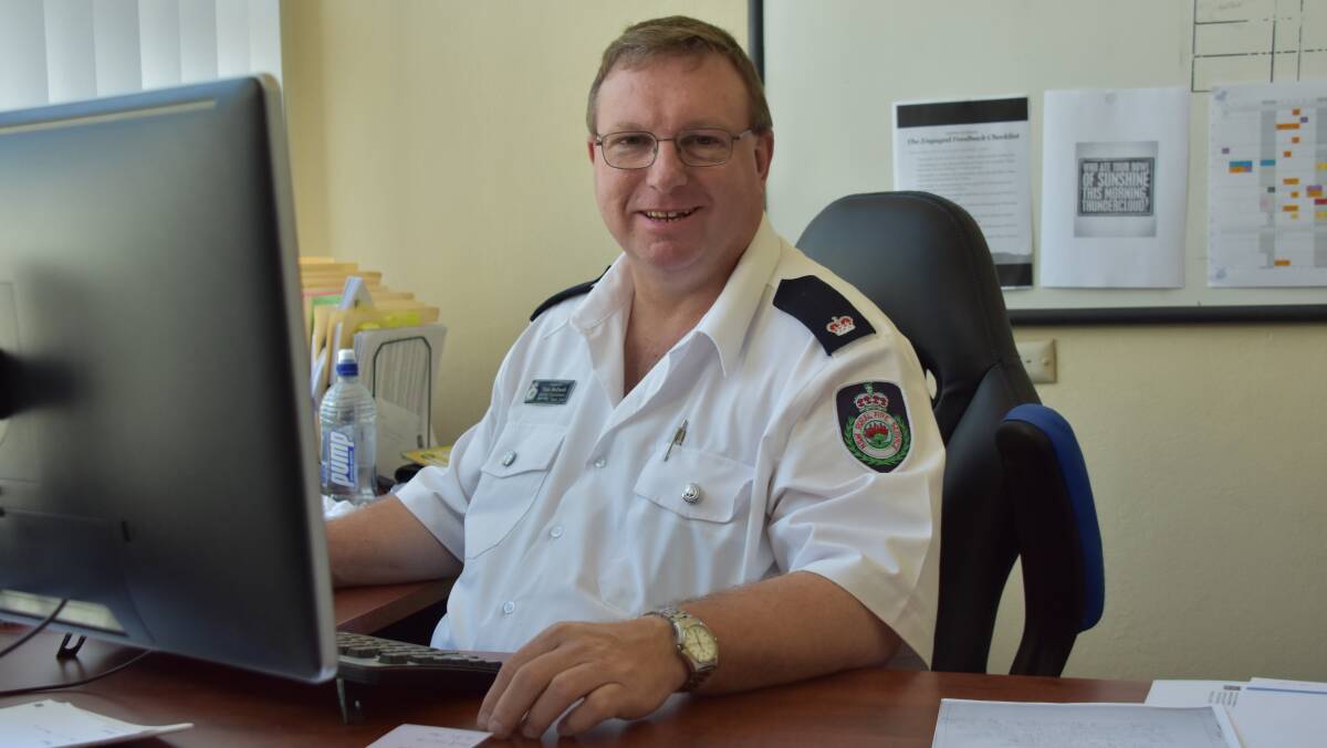 NSW Rural Fire Service (RFS) Inspector Tom McDevitt says timbered areas are a concern.