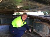 CGRC apprentice diesel mechanic Grace Neale is at home with the big gear.