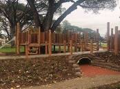 The giant tree house, that has utilised an existing tree within the park, and has ramps and transfer stations for children of all abilities to enjoy.