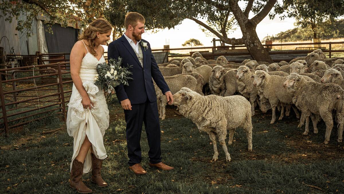  Matt and Tahlia Raleigh launched successful careers in the shearing and wool industry.
